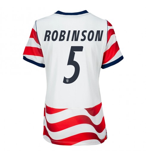 Yhdysvallat Antonee Robinson #5 Kotipaita Naisten MM-kisat 2026 Lyhythihainen Yhdysvallat Antonee Robinson #5 Kotipaita Naisten MM-kisat 2026 Lyhythihainen